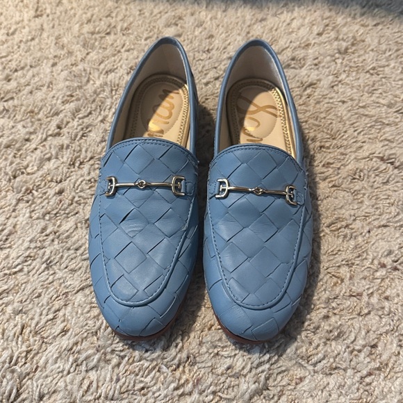 Sam Edelman Shoes - Sam Edelman Loraine Woven Loafer Sky Blue